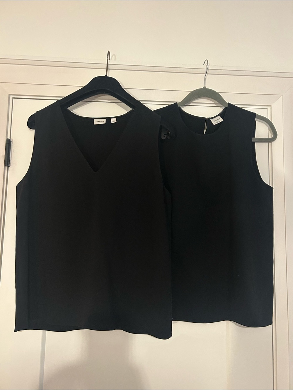 Aritzia Black Sleeveless Camisole x 2